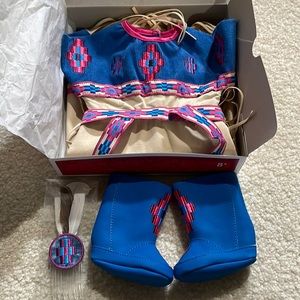 NIB American girl doll kaya pow wow of today